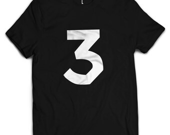 Chance the Rapper 3 Shirt / Chance 3 Logo Tee / Acid Rap Tee