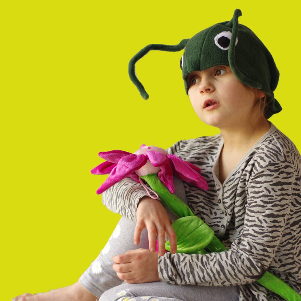 Grasshopper costume hat