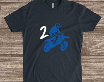 dirtbike birthday shirt