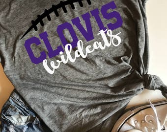 Clovis wildcats SVG, PDF, PNG, Dxf Design