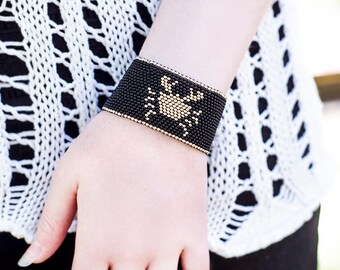 Zodiac Cancer Woman Gift|for|Girlfriend Gift Idea Birthday Gift|for|Woman Bracelet Zodiac Jewelry Cancer Jewelry Gift July Gifts Cancer Gift