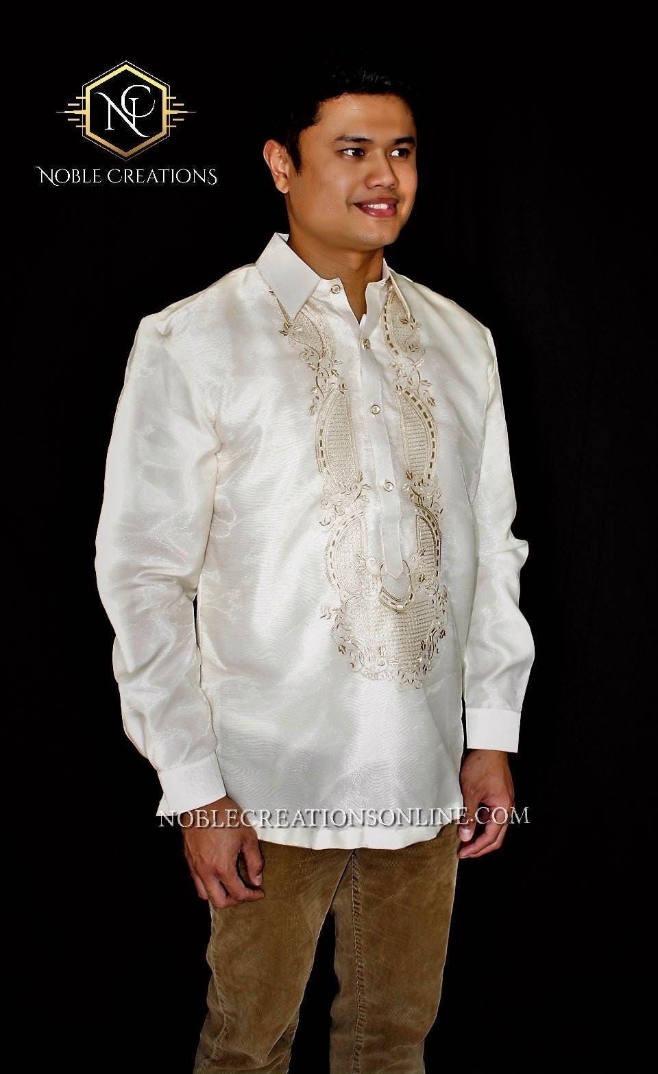 modern filipiniana attire for male