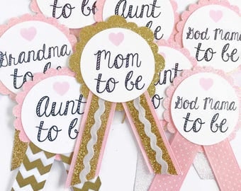 Baby shower pin | Etsy