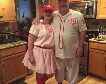 Rockford Peaches Costume from A Leauge of Their Own Adult Sizes