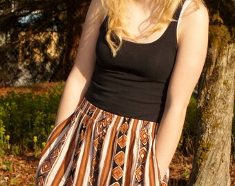90's Tribal Highwaist Shorts