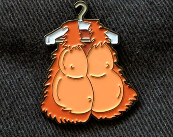 The Simpsons See My Vest! Enamel Pin