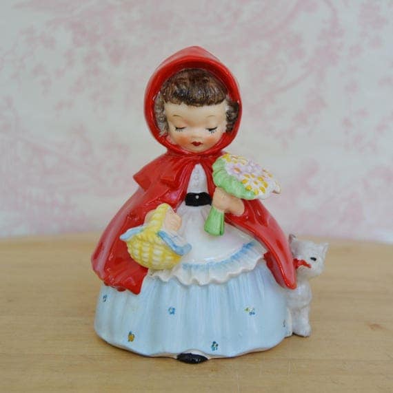 red riding hood figurine