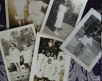 Lot of 5 Vintage African American Photos