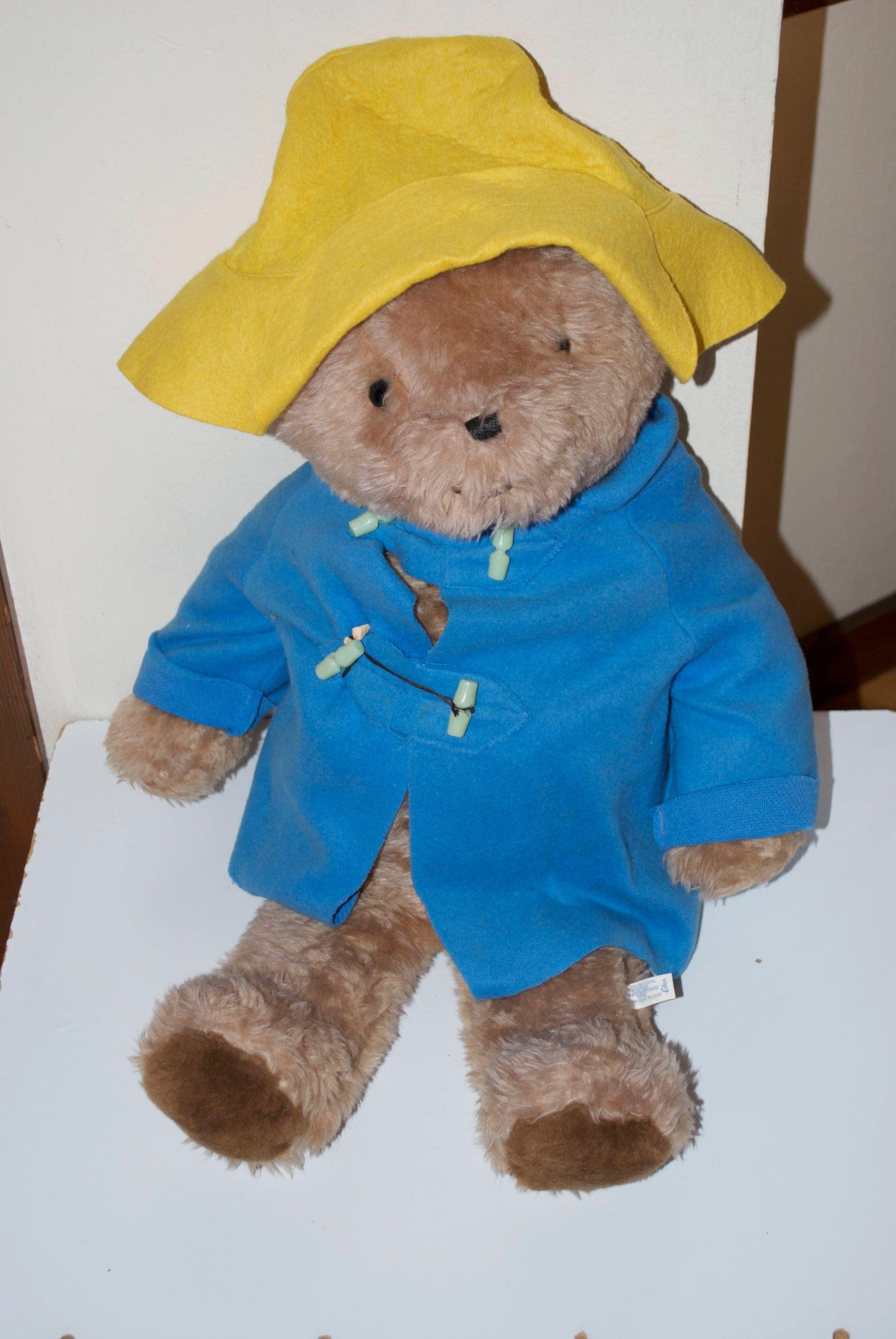Paddington Bear Blue Coat Yellow Hat 26 Large