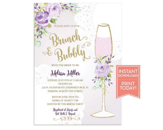 Brunch Invitation Template 10