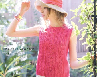 26 European HandKnit Patterns - Beautiful Crochet Spring Summer - Lets Knit series- Japanese Craft Book- Women's Crochet Clothes- ebook- PDF