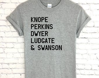 parks and rec shirt - parcs and rec cast - ron swanson shirt - leslie knope shirt