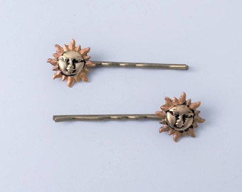 Sun Hair Pin, Sun Hair Bobby pin ,Sun hair Pick