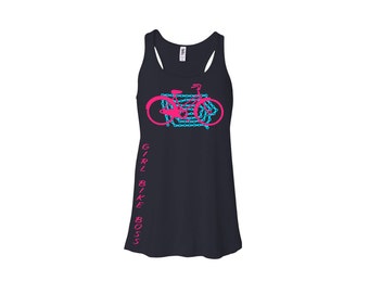 Bicycle Race Tank Top| Bike Racerback Bella Canvas Tank Top