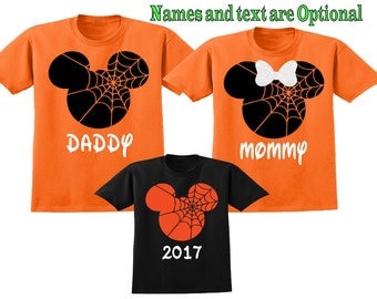 Disney Halloween Shirt, Disney Halloween Mickey Minnie Shirt, Matching Disney Halloween Shirts, Mickey shirt, Disney Family Shirt, Halloween