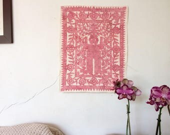 Papel picado on amate papper