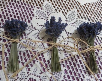DRIED LAVENDER Lavender baby bundles Dried Lavender wedding favor