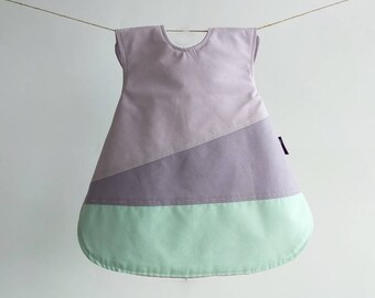 The Vinklar Bib Apron , Vancouver ,Coal Harbour, lilac, lavender , peppermint , baby shower gift, baby bib, bib, apron, skagfa