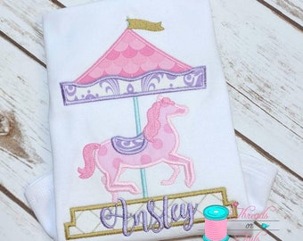 carousel horse shirt