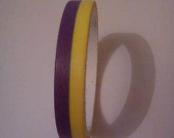 1 paper Masking tape purple yellow