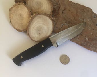 Handmade bushcraft knife