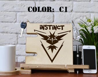 Pokemon Go Instinct Phone Stand - pokemon team instinct pokemon go team instinct pokemon instinct team hat bingo crystal ball tsum tsum