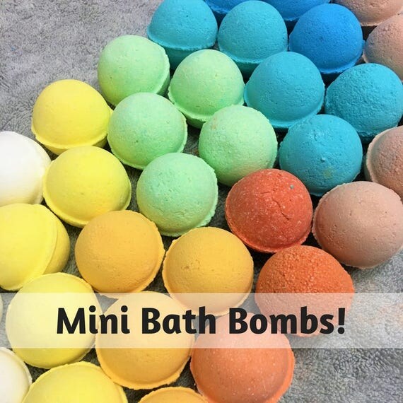 FREE SHIPPING Mini Bath Bombs Bulk Bath Bomb Favors Spa