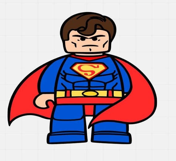 Download Superman Lego man Superman Lego Svg Svg File Svg Cutting