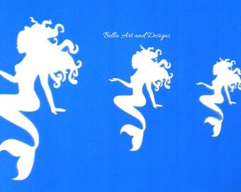 Assorted Mermaid Stencils *Free gift with every order*