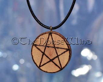 Pentagram Necklace, Wicca Necklace Pentacle / Pentagram Pendant Protection Amulet Wiccan Pagan Jewelry Celtic