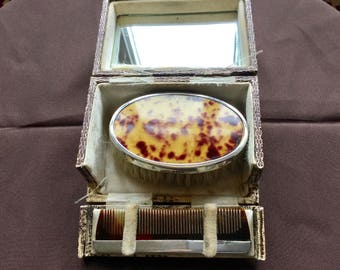 Boxed brush and comb set