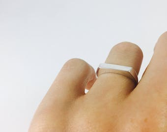 Sterling Silver THOTHFORM Band Ring