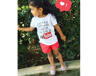 kids youtube shirt