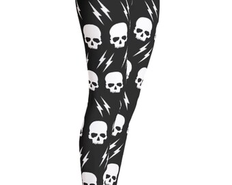 Skull Leggings - Suicide Squad - Harley Quinn - Halloween legging - Halloween Costume - Kids Leggings