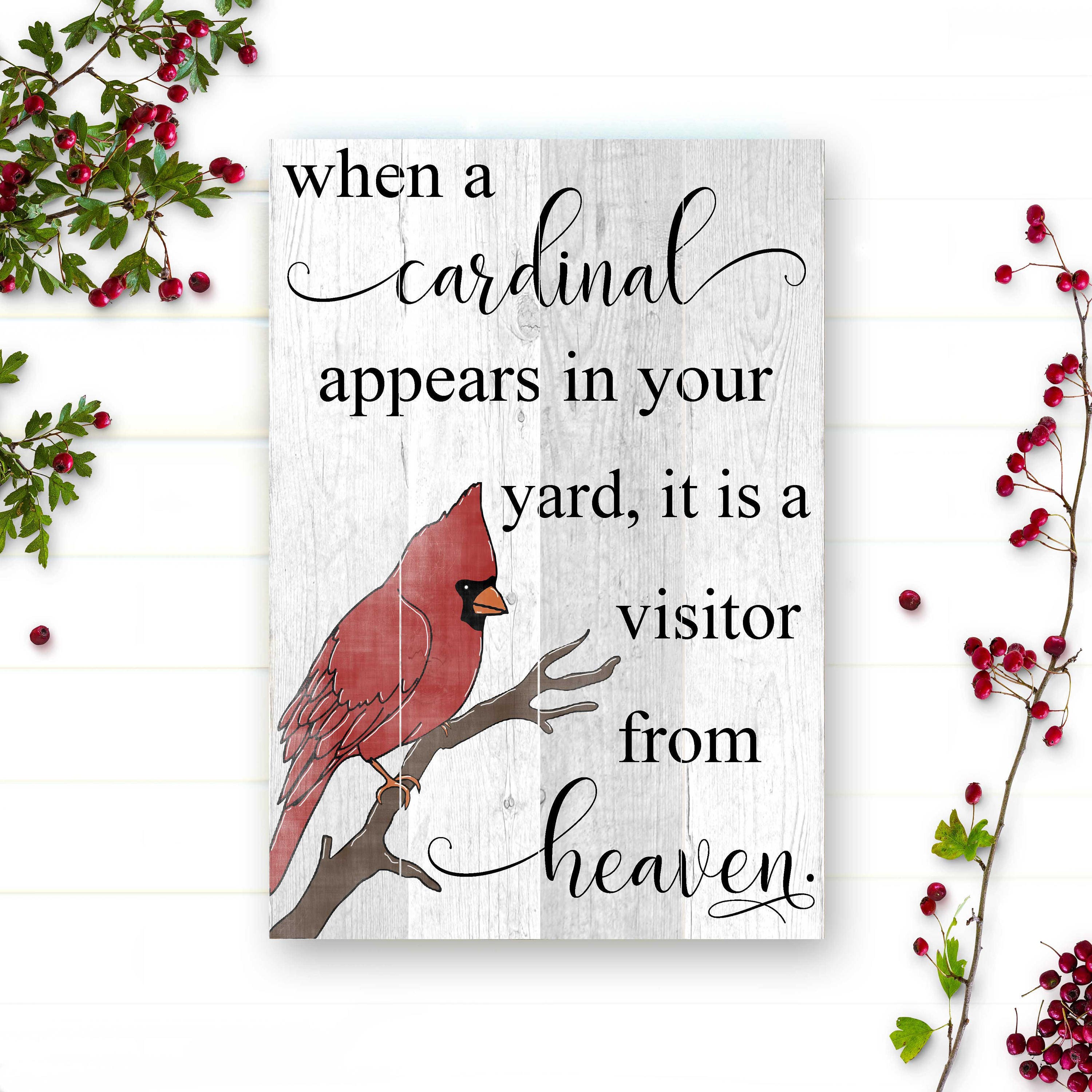 Cardinal Sign Cardinal Visits When a Cardinal Appears