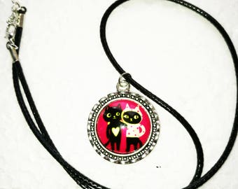 Best Cat Friends Necklace