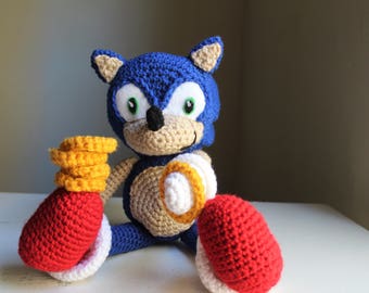 sonic plush etsy