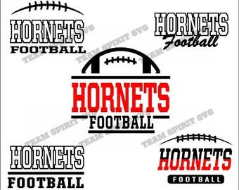 Hornets Football Bundle Download Files - SVG, DXF, EPS, Silhouette Studio, Vinyl Files, Digital Cut Files -Use with Cricut and Silhouette