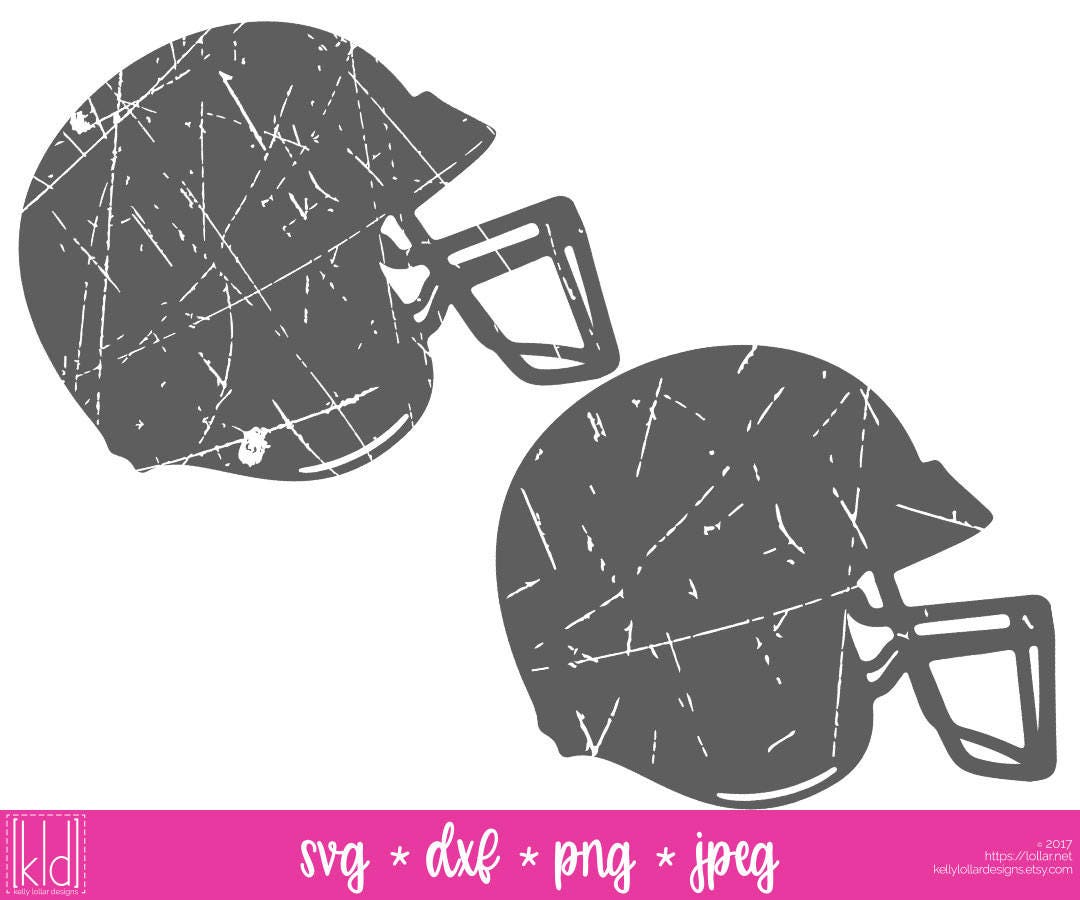 Download 2 Distressed Football Helmet svg Football Helmet svg file