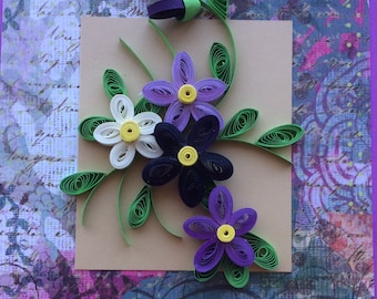 Quilling card | Etsy