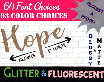 Vinyl Name Decals for Tumblers, Windows, Cups, Mugs & More / Yeti Name Decal / Tumbler Name Decal / Personalized Decal / Color Name Decal