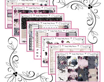 Game of Thrones ~ Erin Condren vertical weekly sticker kit.