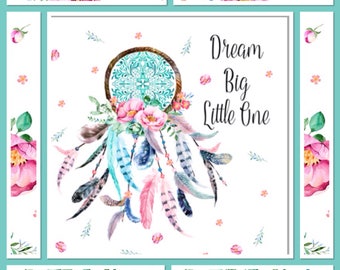 dream catcher crib blanket