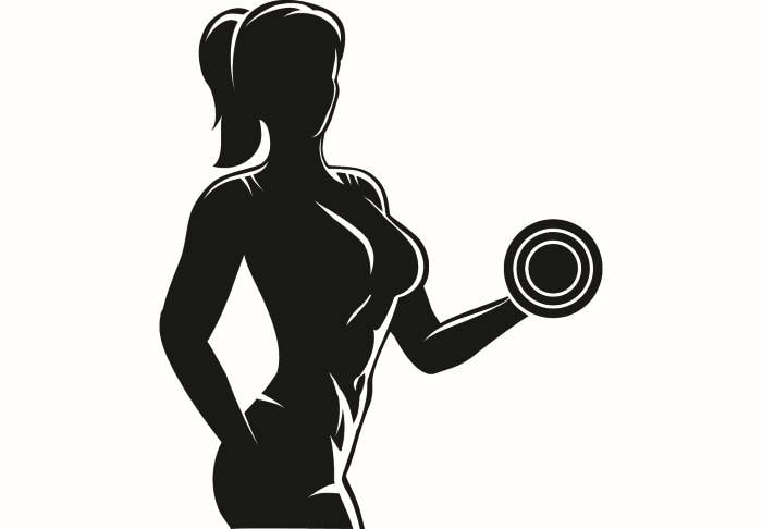 Download Bodybuilder 15 Woman Female Lady Girl Bodybuilding Logo