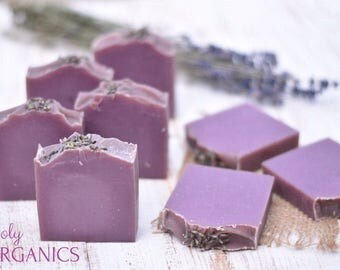 Lavender Soap (Handmade organic soap, all-natural soap, vegan friendly soap, made in Canada)