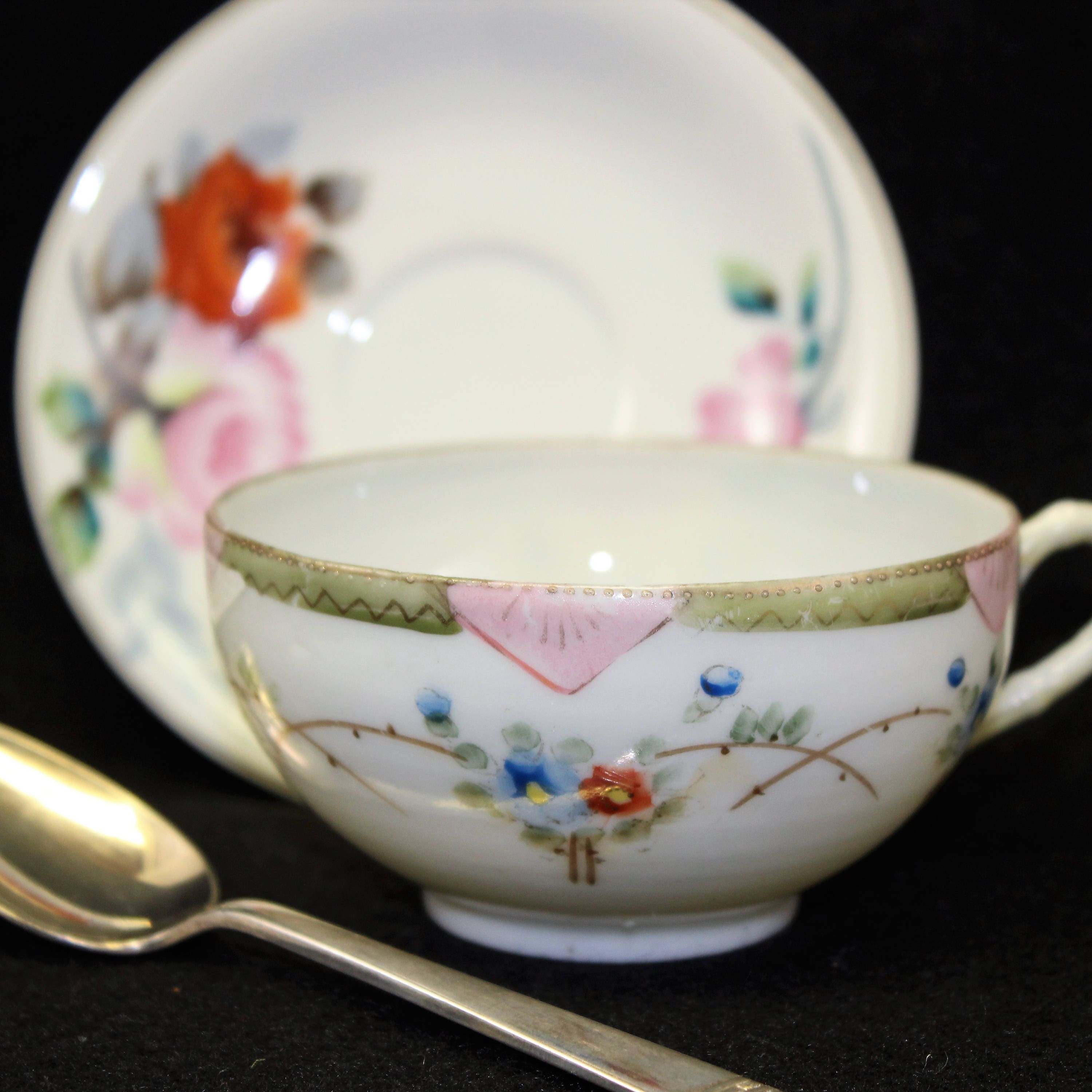 occupied japan miniature tea cup and saucer