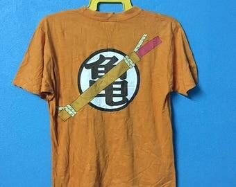 Rare!!vintage 90s dragon ball shirt nice design size M