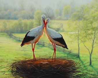 Stork nest | Etsy