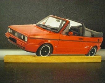 VW GOLF CAB DECORATIVE PEDESTAL PLATE
