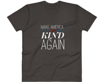 Make America Kind Again Men's V-Neck T-Shirt